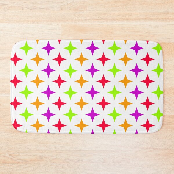 Item preview, Colorful star pattern, creative t-shirt design designed and sold by Stéphane Thirion.