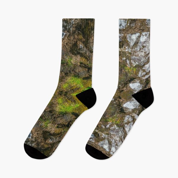 Item preview, Plant covered rock face (Pattern) designed and sold by Radibor78.