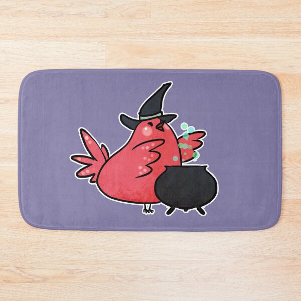 Item preview, Witch Bird with Magic Cauldron designed and sold by Natalie Viola .