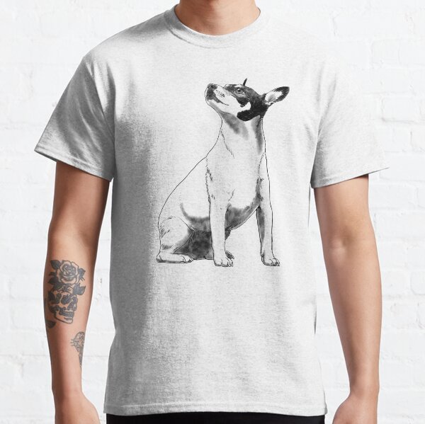 Item preview, Sitting Rat Terrier Dog designed and sold by alwe-designs.