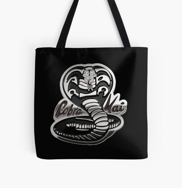 snake logo bag