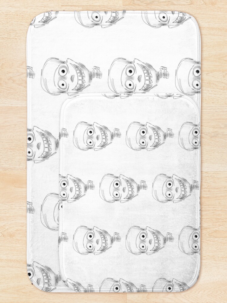 Alternate view of Harry Halloween Skeleton Bath Mat