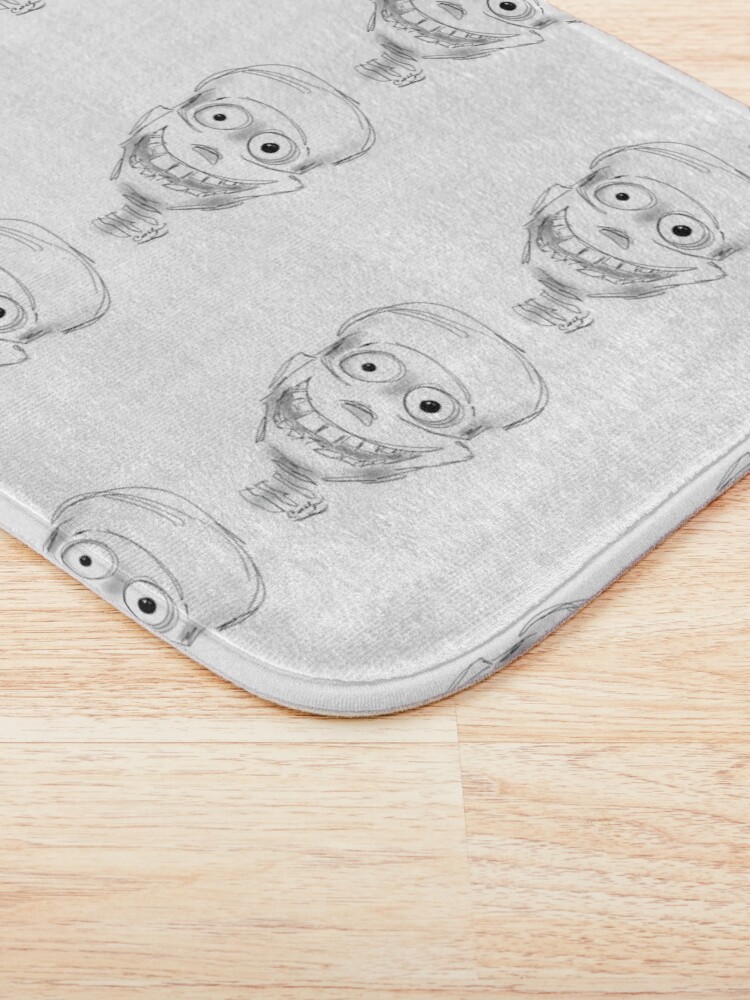 Alternate view of Harry Halloween Skeleton Bath Mat