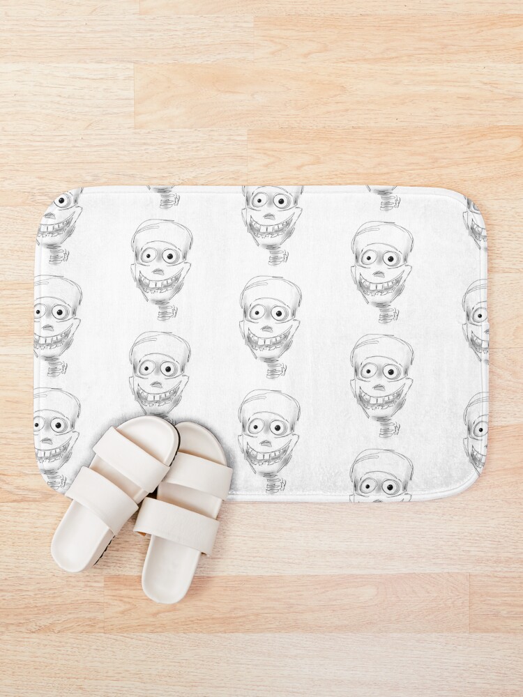 Alternate view of Harry Halloween Skeleton Bath Mat