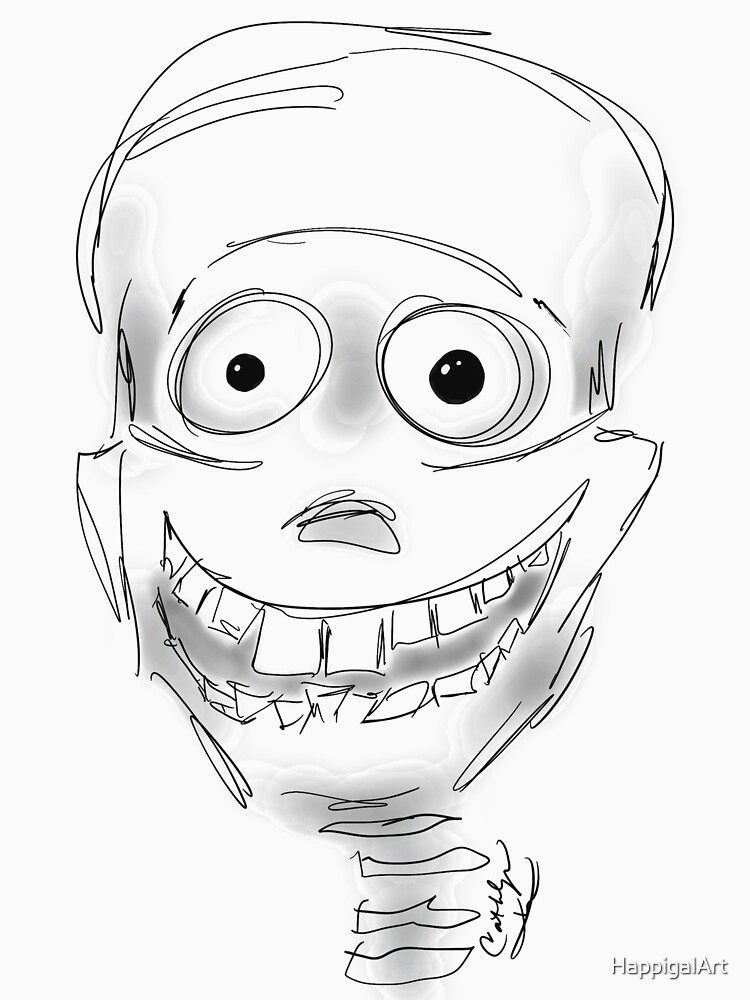 Harry Halloween Skeleton by HappigalArt