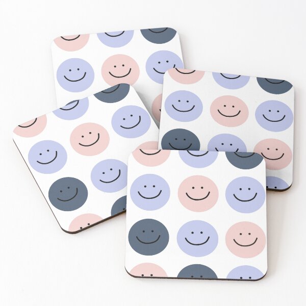 Item preview, Smiley Faces Blue and Pink designed and sold by MadeByAyla.