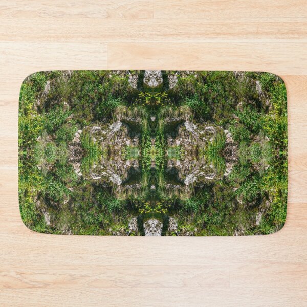 Item preview, Plant covered rock face (Pattern) designed and sold by Radibor78.