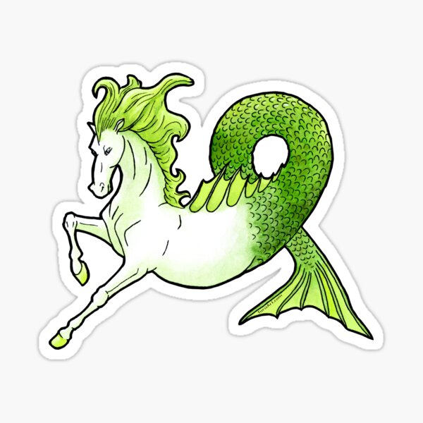 Hippocamp Kelpie Water horse Sticker