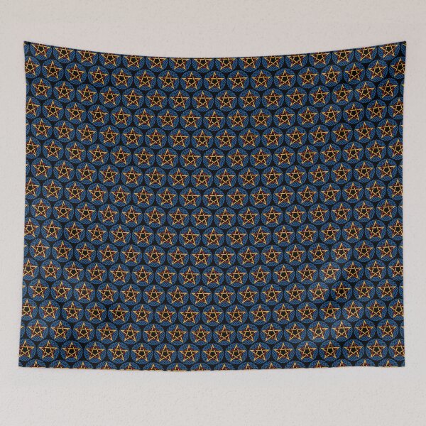 Item preview, Celtic Pentagram - Blue designed and sold by DaveSavageArt.
