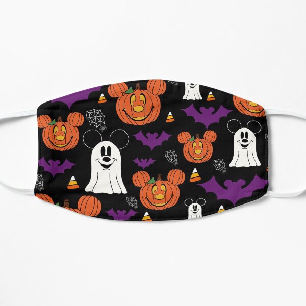 Halloween Mouse Purple & Black Flat Mask