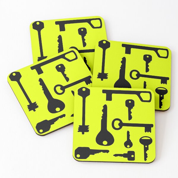 Item preview, Keys on a yellow background 2 designed and sold by Francesko221.