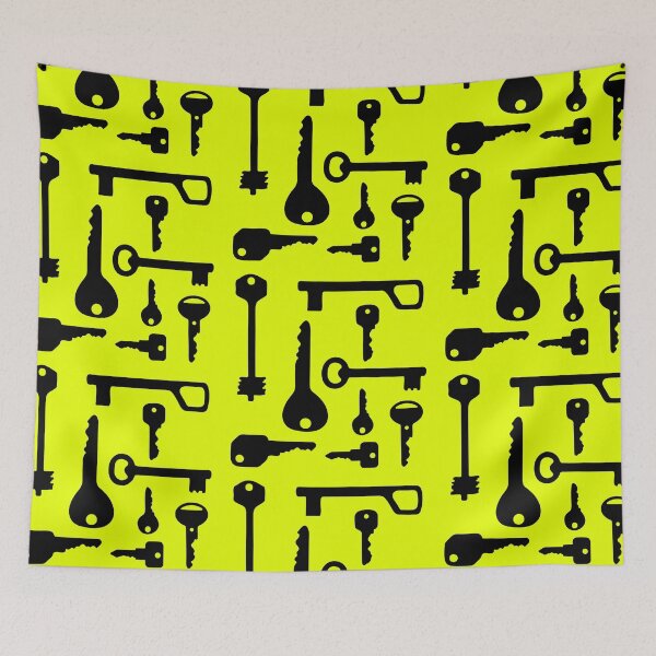 Item preview, Keys on a yellow background 2 designed and sold by Francesko221.