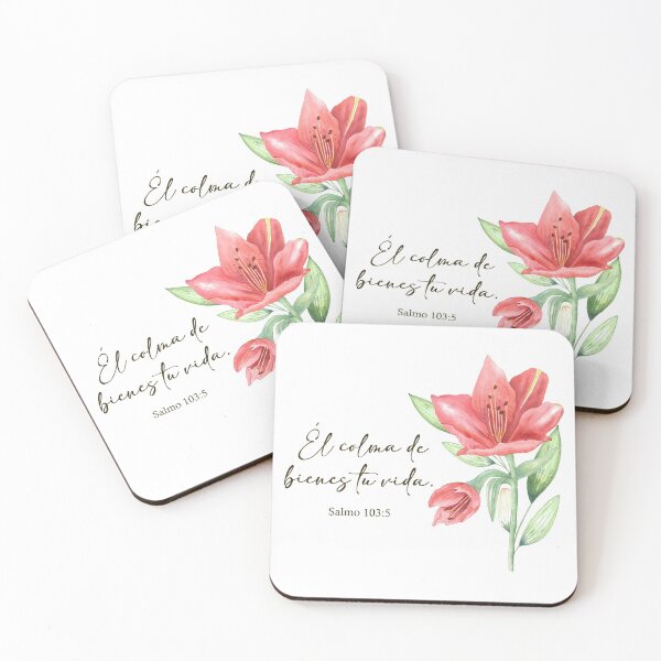 Item preview, El colma de bienes tu vida, spanish bible verse designed and sold by latiendadearyam.