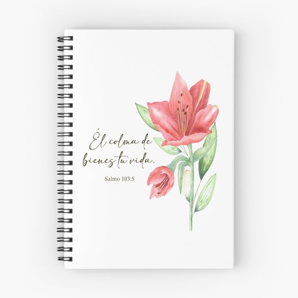 Item preview, El colma de bienes tu vida, spanish bible verse designed and sold by latiendadearyam.