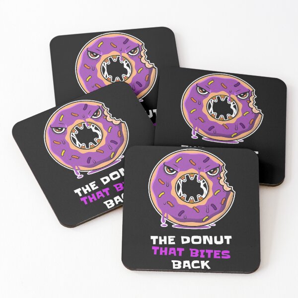 Item preview, The Donut That Bites Back designed and sold by jacks-tees.