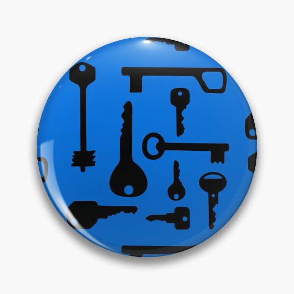 Item preview, Keys on a blue background 2 designed and sold by Francesko221.