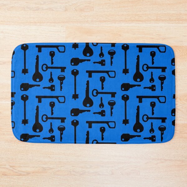 Item preview, Keys on a blue background 2 designed and sold by Francesko221.