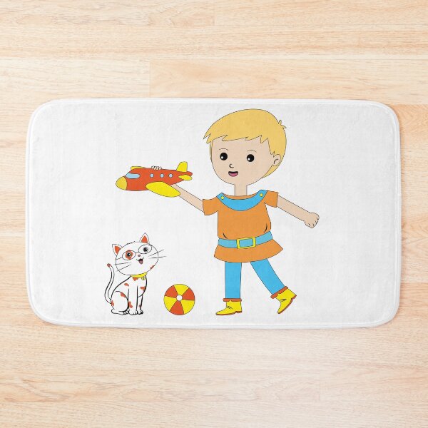 Item preview, Kid playing wiht airplane  designed and sold by iLVfantasy.