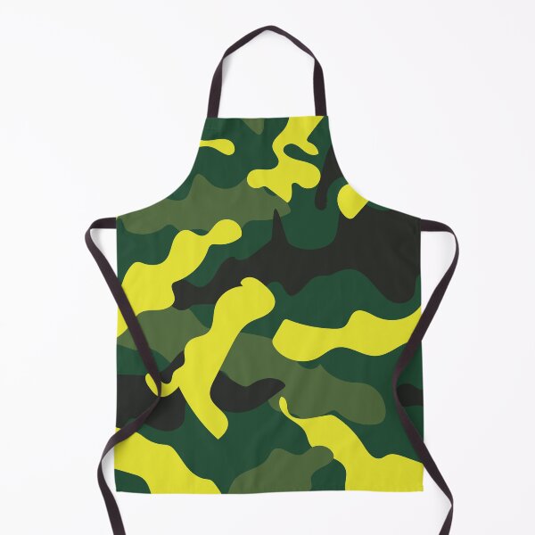 Item preview, British Racing Green Yellow Camouflage Pattern Camo Theme Design Jaguar Lotus Porsche Mini designed and sold by reddeercom.