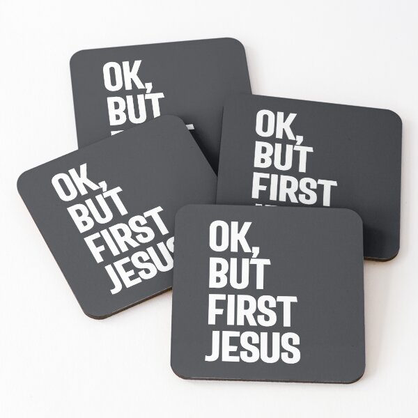 Item preview, Ok, But First Jesus Tee Gift! Christian Apparel designed and sold by cidolopez.