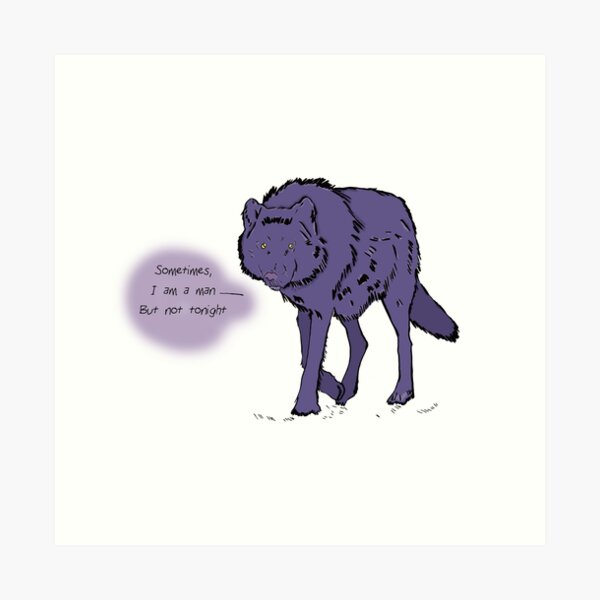 Werewolf Art Print