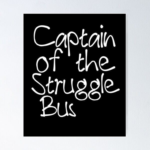 Item preview, Captain of the Struggle Bus Workout Muscle Funny Cute Workout Gym Mom designed and sold by Akmloza.
