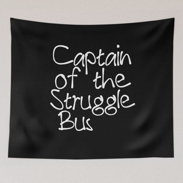 Item preview, Captain of the Struggle Bus Workout Muscle Funny Cute Workout Gym Mom designed and sold by Akmloza.