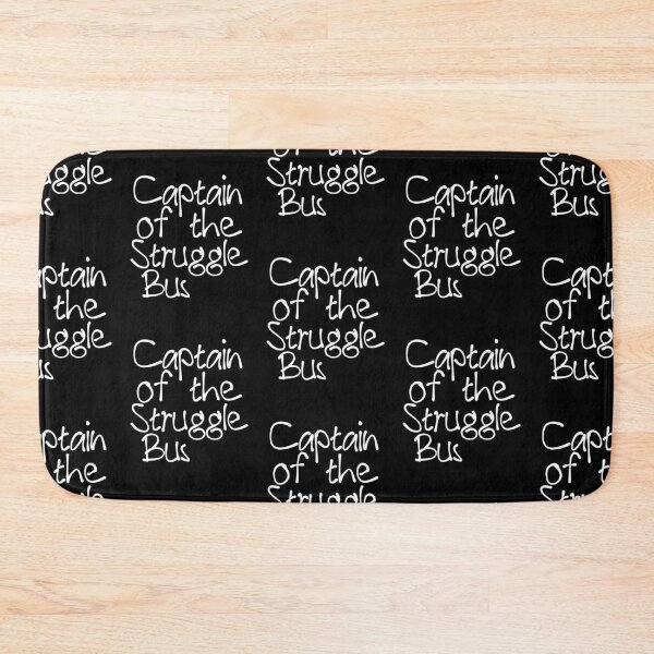 Item preview, Captain of the Struggle Bus Workout Muscle Funny Cute Workout Gym Mom designed and sold by Akmloza.