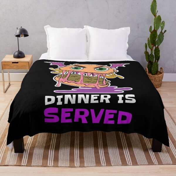 Item preview, Dinner Is Served Flying Food designed and sold by jacks-tees.