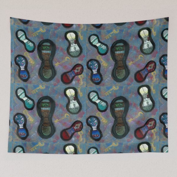 Item preview, Apartment through the keyhole designed and sold by DCSMKreativ.