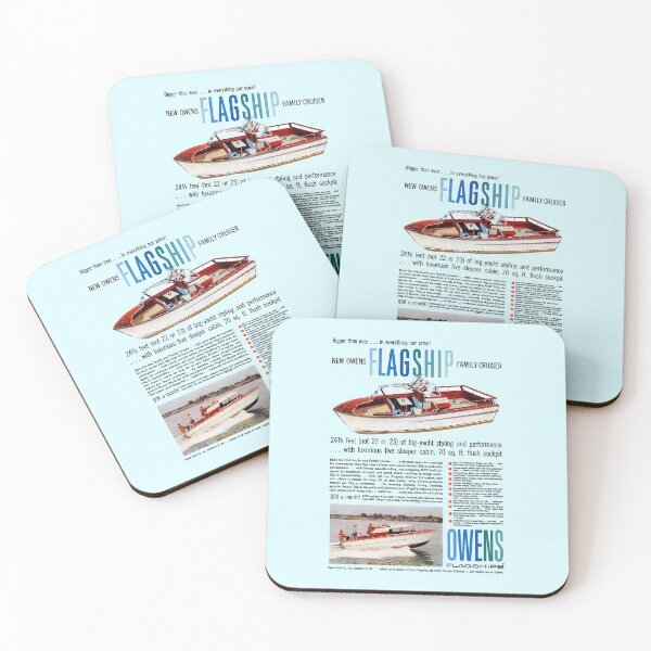 Item preview, FLAGSHIP FAMILY CRUISER - ADVERT designed and sold by ThrowbackAds.