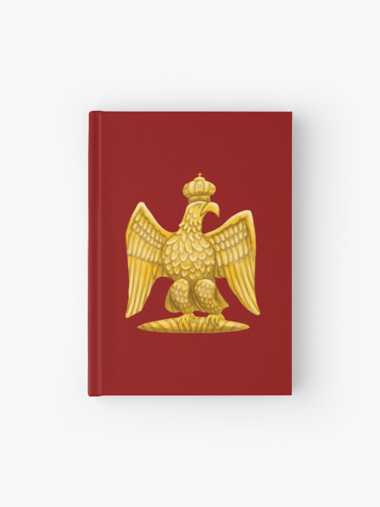 Cuaderno de tapa dura «Águila imperial napoleónica: Roja» de  SimonBauwelinck | Redbubble