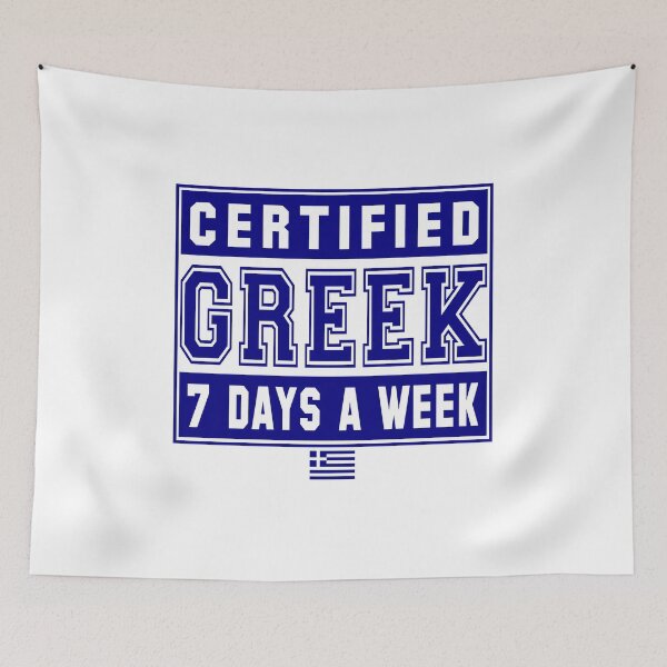 Item preview, Certified Greek 7 Days A Week - WAP Meme designed and sold by 4wordsmovement.