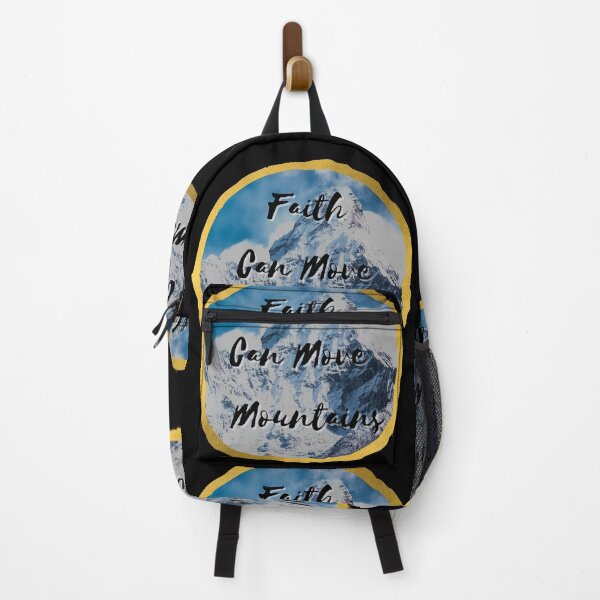 Item preview, Faith Can Move Mountains - Biblical Proverb Saying gift idea for her designed and sold by conceptDVS.
