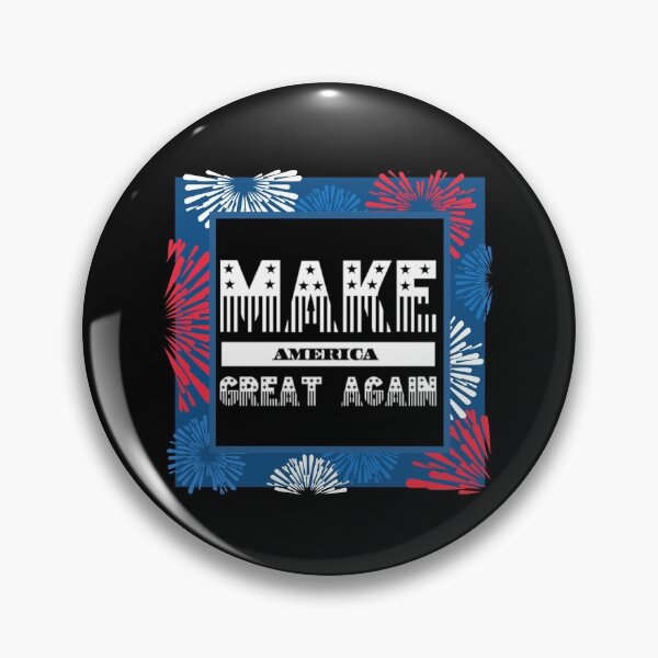 Item preview, Fireworks Framed Make America Great Again 2020 Election designed and sold by Michael Schmidt.
