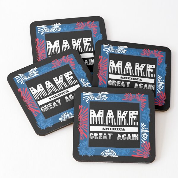 Item preview, Fireworks Framed Make America Great Again 2020 Election designed and sold by Michael Schmidt.