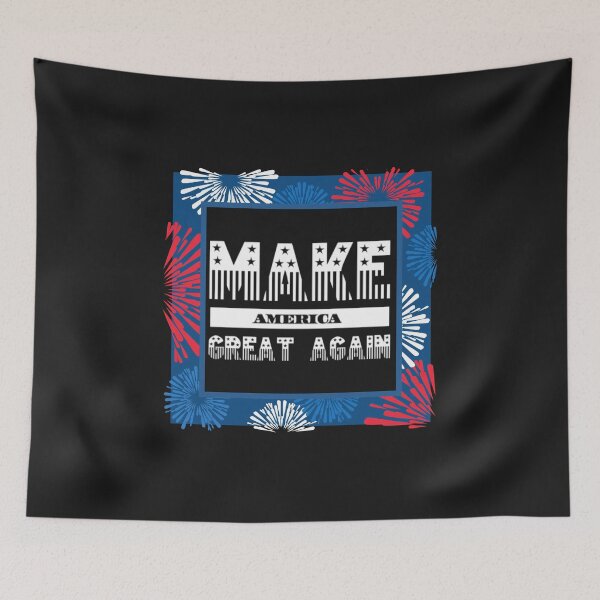 Item preview, Fireworks Framed Make America Great Again 2020 Election designed and sold by Michael Schmidt.