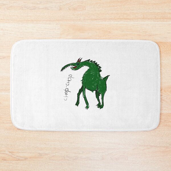 Item preview, Funny green dinosaur in a hurry  designed and sold by purumArt.