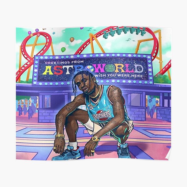 Travis Scott Astroworld Poster