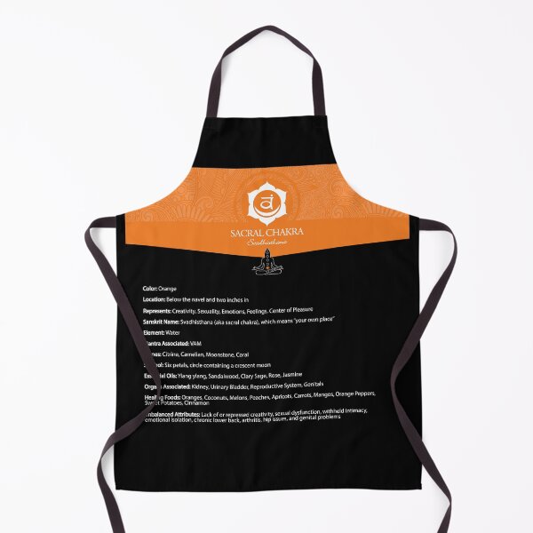 Item preview, Sacral Chakra - Svadhisthana Art & Chart - 55 designed and sold by serenaking.
