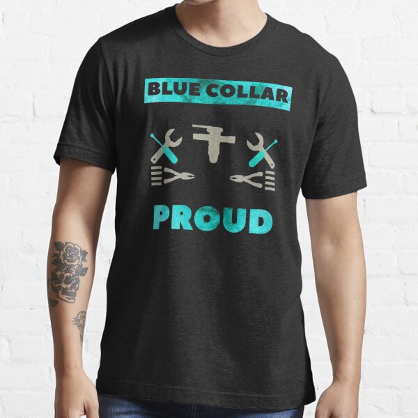 Blue Collar Proud Hvac Txv - Blue Collar - Sticker