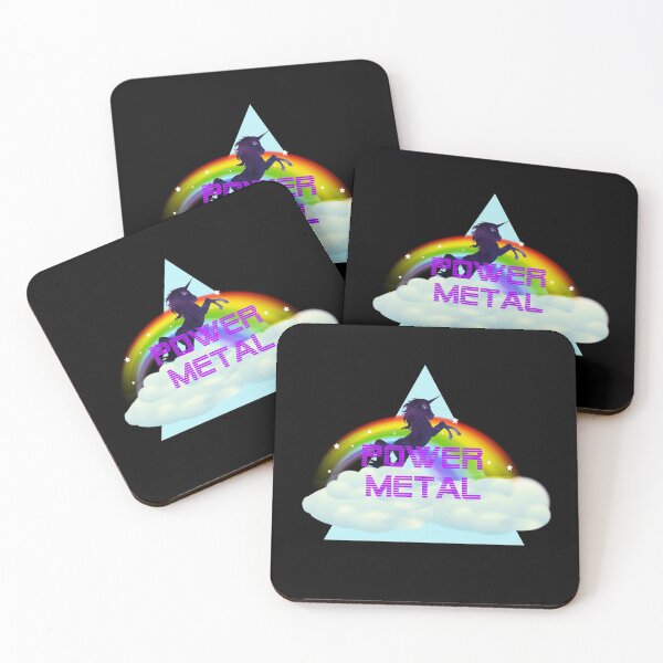 Item preview, POWER METAL SPACE UNICORN AND RAINBOW GEOMETRIC designed and sold by sherwinc.