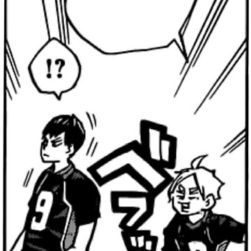 Kageyama and Sugawara Manga Panel Art Board Print for Sale by finches