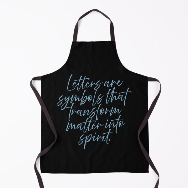 Item preview, Letters are symbols that transform matter into spirit v.1 designed and sold by x1brett.