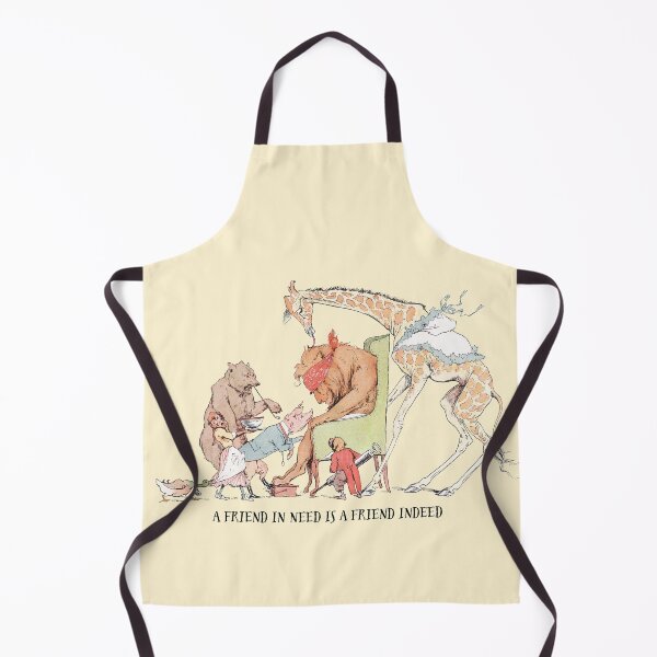Item preview, A Friend in Need: Animal buddies rally around a sick lion. designed and sold by ebrawne.