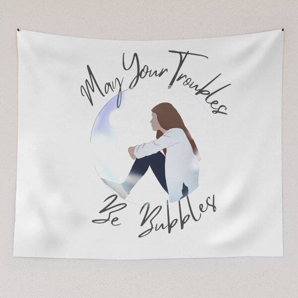 Item preview, May your troubles be bubbles designed and sold by Inês'  Creation.
