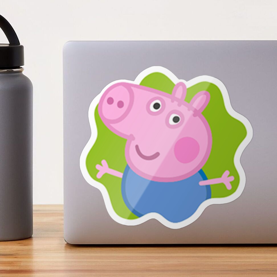 Adesivo Para Notebook Desenho Peppa Pig George