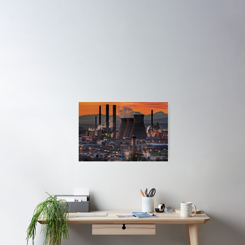 Grangemouth Refinery (3) Poster