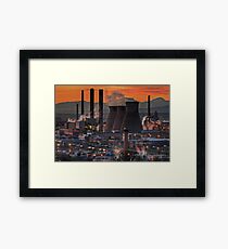 Grangemouth Refinery (3) Framed Print