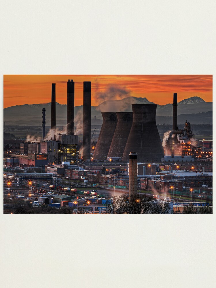 Alternate view of Grangemouth Refinery (3) Photographic Print